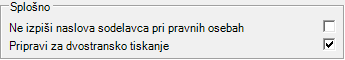 splone nastavitve