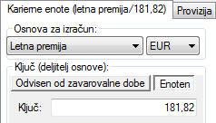AO - Enoten ključ