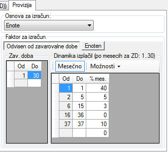 Faktor NAL, varianta 2